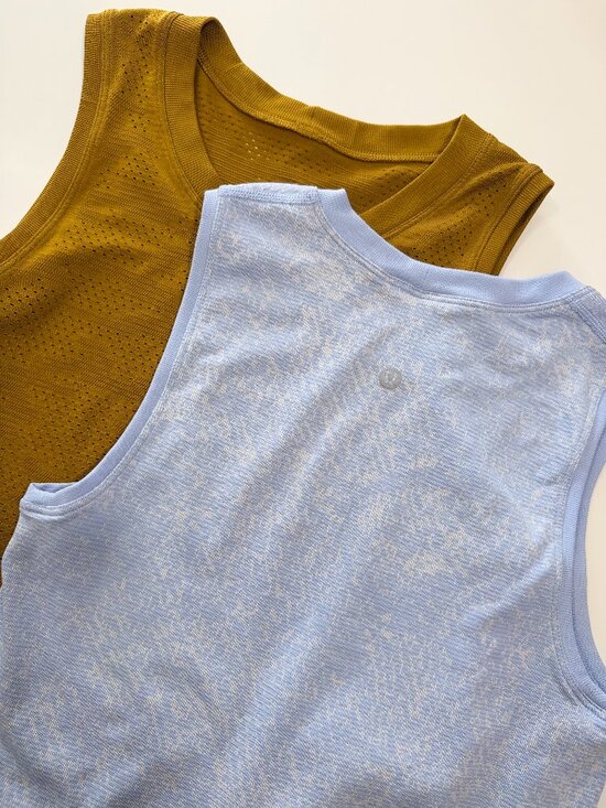 lululemon athletica Tops - Set of 2 Lululemon Tank Tops - Train to Be & Swiftly - Sizes 4/6